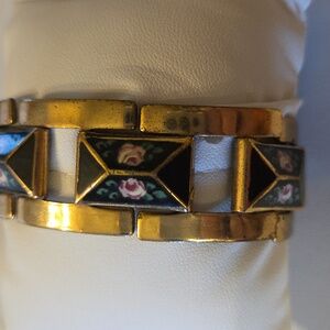 Hand Painted Enamel Bracelet